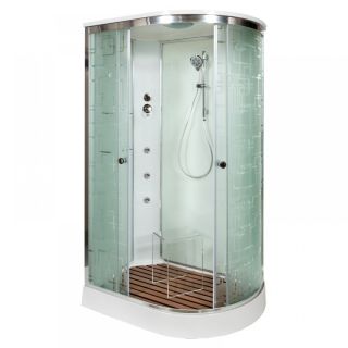 Душевая кабина Deto ЕМ1511 L с гидромассажем (гм.) 110х80х220 см