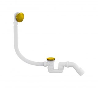 Слив-перелив для ванны AltroBagno BD 070305 OrSp матовое золото