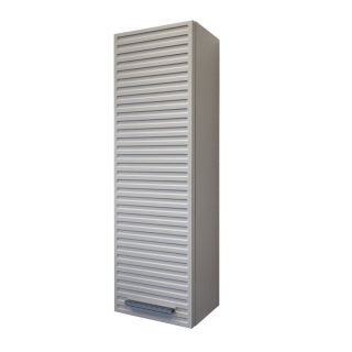 Шкаф подвесной Comforty Касабланка 25 серый шёлк, ручка серый металлик