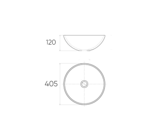 Раковина чаша Bronze de Luxe Flora 3008, зеленый