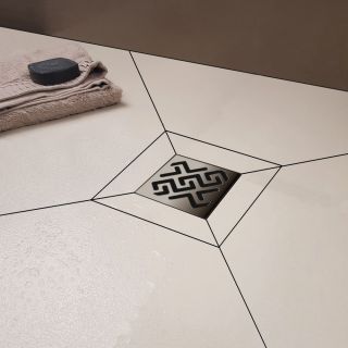 Душевой трап Berges Zentrum Antik 091465 15см хром глянец