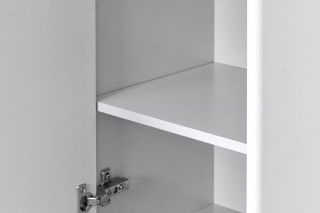 Шкаф Акватон Сильва левый дуб полярный 1A215703SIW7L