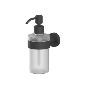 Дозатор для жидкого мыла подвесной WHITECROSS Ergo ER2240BL чёрный матовый