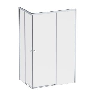 Душевой уголок Am.Pm X-Joy W94G-403-12080-MT 120x80 см профиль хром матовый стекло прозрачное