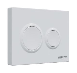 Комплект Berges 4в1 043239: инсталляция NOVUM 525 кнопка О1 белая унитаз VENTAS Rimless сидение дюропласт Ventas Slim SO