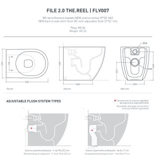 Унитаз Artceram File 2.0 FLV007 17 00 черный