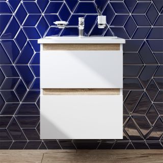 Am.pm X-JOY M85AFHX0652WG тумба под раковину 65 см 2 ящика