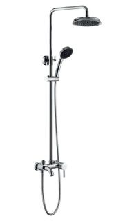 Душевая стойка Haiba HB2407 хром