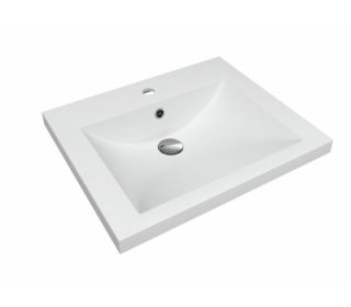 Раковина на тумбу Misty Анита 58 белая