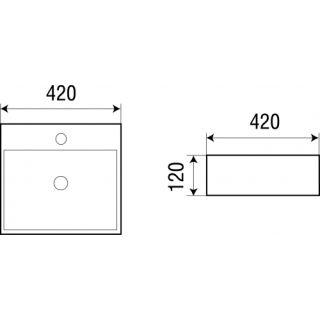 Раковина подвесная WW SK  Арт. ELBACH 2177 10000003862