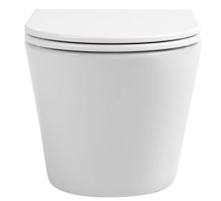 Подвесной унитаз Avimano Intuition 1000070 безободковый белый глянец