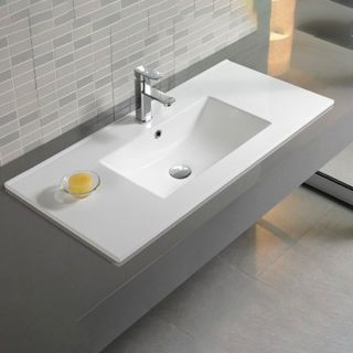 Мебельная раковина Melana MLN-E100 (9100E) 100см белый 0000000911