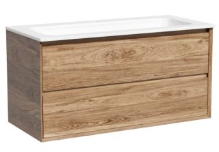 Подвесная тумба под раковину Sancos Marmi 2.0 MR2.0100ECH 99см дуб чарльстон