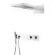 Душевой комплект Boheme Zodiac 133-CR с термостатом хром