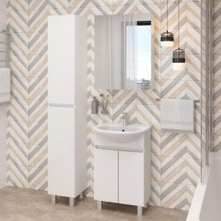 Напольная тумба под раковину Onika Милтон 105036 50см белый