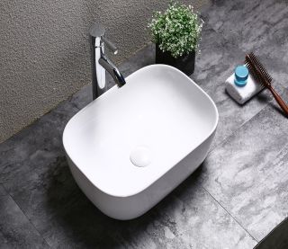 Раковина-чаша CeramaLux 78104 Белая 50.5 см