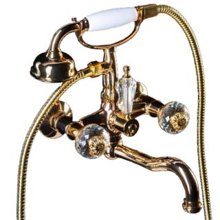 Смеситель для ванны Boheme Flora золото 293-FL
