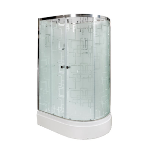 Душевая кабина Deto ЕМ2712 L стандартная 120х80х220 см