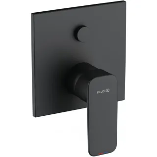 Смеситель для ванны Kludi Pure&Style 407593975 чёрный матовый
