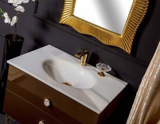 Тумба под раковину Armadi Art Neoart 80см шоколад 830-080-DB