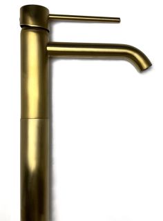 Смеситель для раковины Paini Cox 78PJ205OLL матовое золото