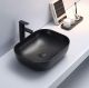 Раковина CeramaLux 78104MB черная 49 см
