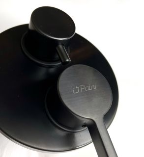 Встраиваемый смеситель для ванны Paini Brera 74PZ6911 чёрный матовый