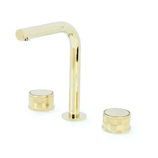 Встраиваемый смеситель для раковины Boheme Prestige 152-G-PR золото