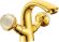 Смеситель для раковины Boheme Imperiale Presente золото 331