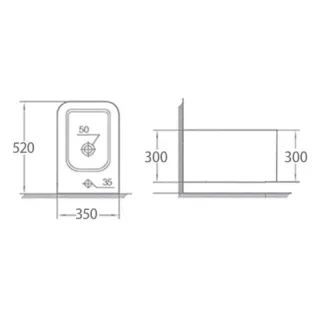 Биде подвесное Boheme Mane 970-BDT-MW белый матовый
