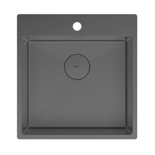 Кухонная мойка Lemark Janga 490 9936107 графит