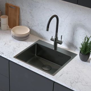 Кухонная мойка Lemark Janga 540 9936111 графит