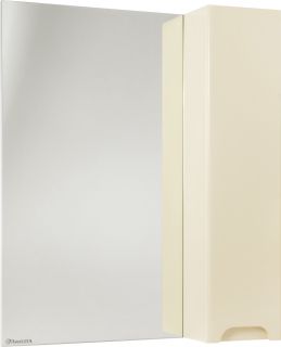 Зеркало-шкаф Bellezza Андрэа 65см правый бежевый 00000007259