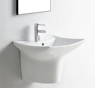 Раковина  CeramaLux G-822 белая 60 см