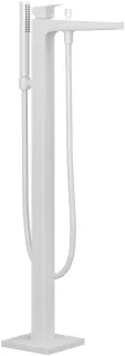 Напольный смеситель для ванны Kludi Decus 545905375 белый матовый