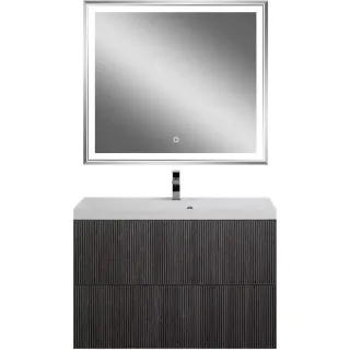 Тумба под раковину ArtMax Verona AM-Verona-Push-900-2C-SO-KD 90 см кадена дарк