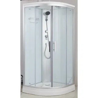 Душевая кабина Timo Imwei XDS-90SC 90x90 см с поддоном профиль серебристый стекло прозрачное