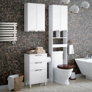 Шкаф Corozo Монро 55см белый SD-00000367