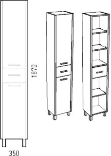 Пенал Corozo Верона 35см лайн SD-00000332