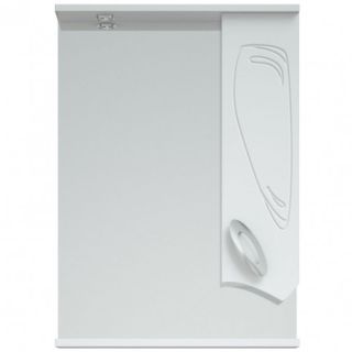 Зеркало-шкаф Corozo Лидер 50см белый SD-00000293