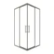 Душевой уголок Timo T36 90x90 см никель