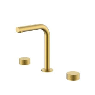 Встраиваемый смеситель для раковины Boheme Stick Spirale 152-MG.4 золото матовое