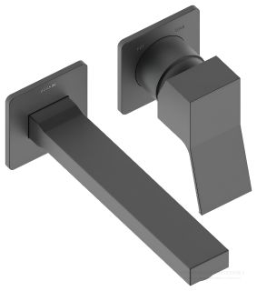 Встраиваемый смеситель для раковины Bossini Aki Z00731.073 чёрный матовый