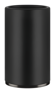 Стакан Gessi 316 58532.707 чёрный брашированный