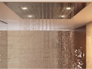 Верхний душ Bossini Dream H38905.073 57 см чёрный матовый