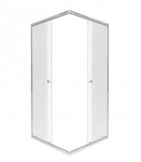 Душевой уголок Triton Вента-Хром-Вельвет Щ0000067978 80x80 см профиль хром стекло матовое