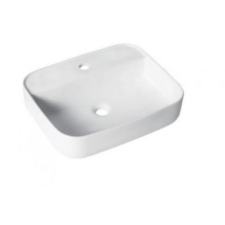 Накладная раковина Gappo GT405 50 см белый