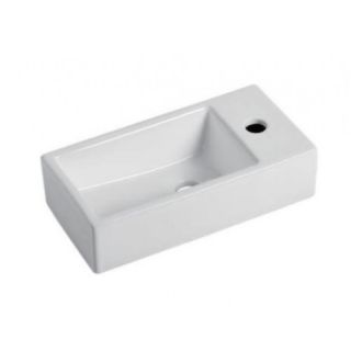 Подвесная раковина Gappo GT706L 40 см белый