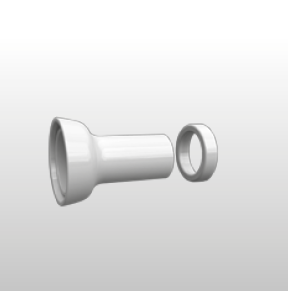 Патрубок для горизонтального слива Kerasan Retro 754801