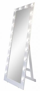 Зеркало гримёрное Continent ЗГП42 напольное 60см белый
